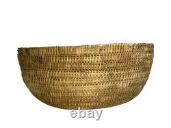 Large Early NAVAJO / Dine BASKET Bowl Native American Indian Southwest 12.75