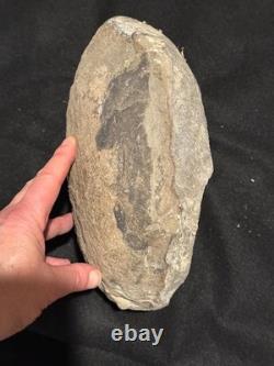 Large Sandstone Mortar Bowl, 11x9x5, 21 lb, Deep Bowl, Good Condition, OR