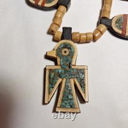 Late 19th (1800's) To Early 20th (1900's) Century Navajo Tribal Necklace