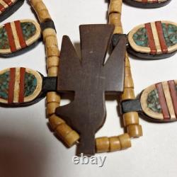 Late 19th (1800's) To Early 20th (1900's) Century Navajo Tribal Necklace