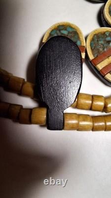 Late 19th (1800's) To Early 20th (1900's) Century Navajo Tribal Necklace