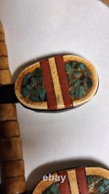 Late 19th (1800's) To Early 20th (1900's) Century Navajo Tribal Necklace