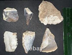 Lot of 15 Ancient Stone Tools, Blades, Choppers, Scrappers, Etc, From Cen. Texas