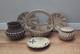 Lot Of 6 Native American And Other Handcrafted Plates And Baskets