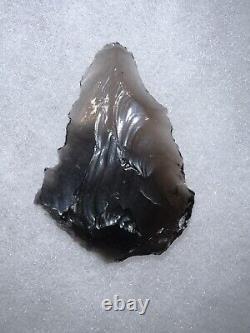 Lovely Set Of Large High Quality Early Archaic Obsidian Blade Cache Mammoth Lake