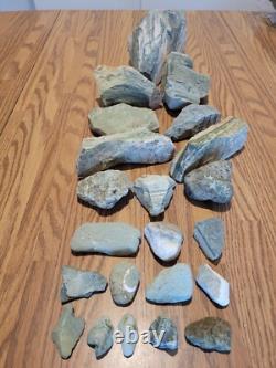 Man Riding Mastodon Petroglyph Native American Stone Effigy Artifacts, Tools