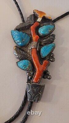 Monumental tree of life bolo by Dan Simplicio Leekya Deyuse turquoise early