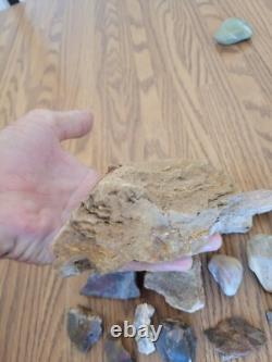 Mountain Goat + Native American Indian Stone Effigy Rock Art, Artifacts, Tools