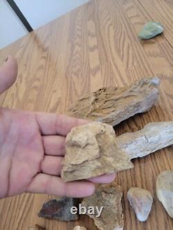 Mountain Goat + Native American Indian Stone Effigy Rock Art, Artifacts, Tools