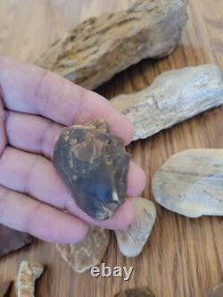 Mountain Goat + Native American Indian Stone Effigy Rock Art, Artifacts, Tools