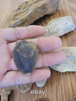 Mountain Goat + Native American Indian Stone Effigy Rock Art, Artifacts, Tools