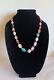 Multi-stone Native American 23 Necklace, Spiny Oyster, Turquoise Heisi, Other