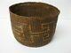 Native American Antique Early 20th C N. California Finely Woven Basket