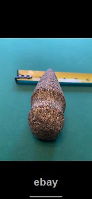 Native American Artifact Early Archaic 4 3/4th Grooved Pink Granite Axe