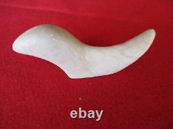 Native American Birdstone, White Quartz Carved Birdstone, Port-092307938