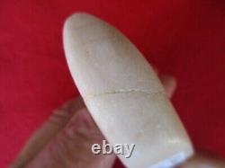 Native American Birdstone, White Quartz Carved Birdstone, Port-092307938