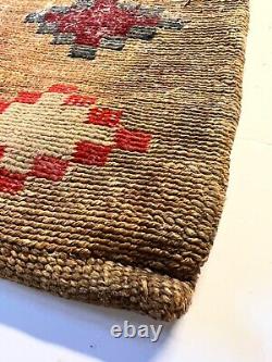 Native American Corn Husk Bag 12 x 17 Late 1800s- Early 1900's Lot 2
