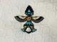 Native American Early Vintage Zuni Bowman Paywa Sterling Knifewing Pin Brooch