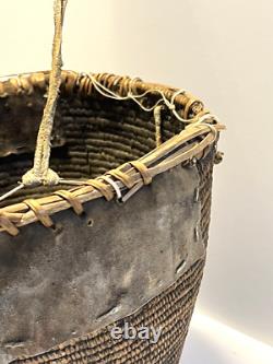 Native American Indian Antique Burden Basket 1870 to Early 1900s