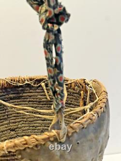 Native American Indian Antique Burden Basket 1870 to Early 1900s