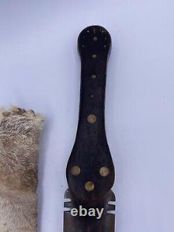 Native American Indian Dag knife, I&H Sorby Circa Early 19th Century