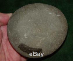 Native American Indian Discoidal Chunkey Stone or Other found BUTTONWOOD, PA