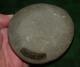Native American Indian Discoidal Chunkey Stone Or Other Found Buttonwood, Pa