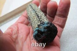 Native American Indian EARLY 1900s MADE OF HORSEHAIR cylinder POUCH VERY NICE
