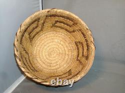 Native American Indian Grass Hand Woven Basket Early 20th century