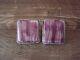 Native American Navajo Sterling Silver Purple Spiny Oyster Earrings By Cadman