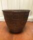 Native American Pima Basket Flared Rim Woven Reed Early 20th Century