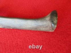 Native American Popeye Birdstone, Elongated Carved Birdstone, Port-092307939