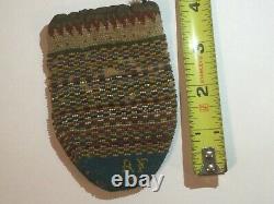 Native American very early pouch circa 1835 east coast