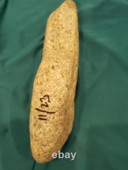 Native Juaneno Stone Hand Tool Artifact OCCA Fetish Effigy