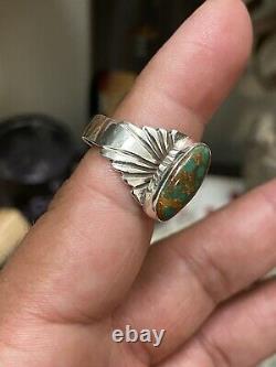 Native american turquoise ring size 8