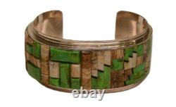 Navajo Channel Inlay by Melvin Francis Early 21st Century Channel Inlay