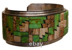 Navajo Channel Inlay by Melvin Francis Early 21st Century Channel Inlay