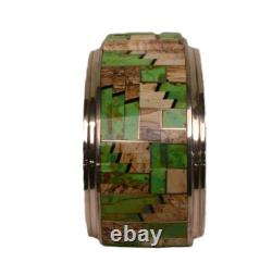 Navajo Channel Inlay by Melvin Francis Early 21st Century Channel Inlay