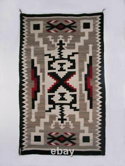 Navajo Crystal Storm Rug, J. B. Moore, Early 1900's. Great Condition