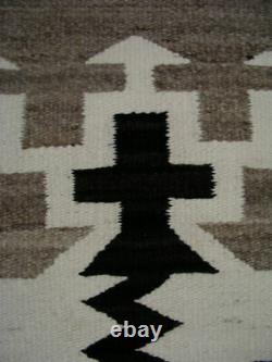 Navajo Crystal Storm Rug, J. B. Moore, Early 1900's. Great Condition