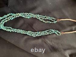 Navajo Turquoise and Heishi necklace, C. Early 2000's, gorgeous