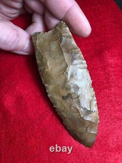 Nice Clovis Point Arkansas Collection Crowleys Ridge Cobble Early Paleo Style