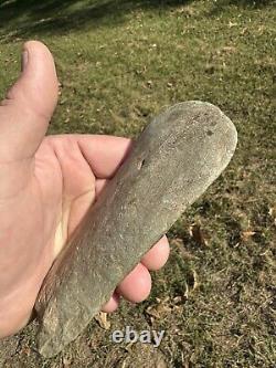 Nice Large Ancient Authentic Greenstone Celt From East Tennessee