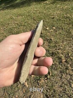 Nice Large Ancient Authentic Greenstone Celt From East Tennessee