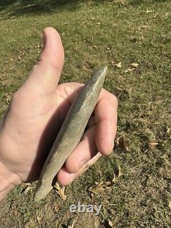 Nice Large Ancient Authentic Greenstone Celt From East Tennessee