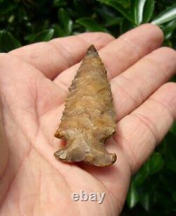 Nice! Serrated Big Sandy Alabama Artifact deep south arrowhead Al Florida Ga