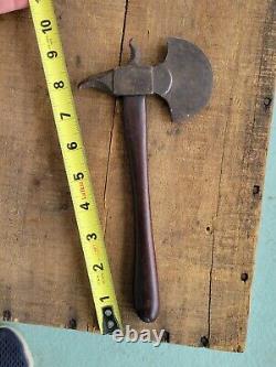 OLD rare Antique early American Colonial Indian wars halberd tomahawk axe knife