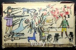 ORIGINALDouble Sided Ledger Drawing. Early 1900s