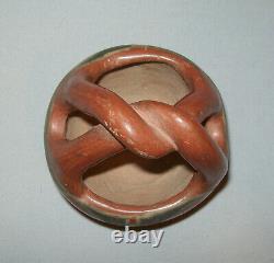 Old Antique Vtg Early 20th C Miniature Native American Indian Pueblo Pottery Pot