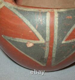 Old Antique Vtg Early 20th C Miniature Native American Indian Pueblo Pottery Pot